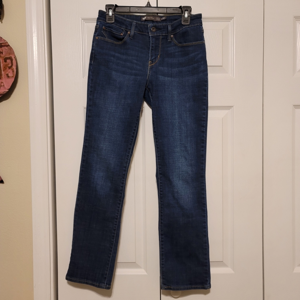Levi's Demi Curve mid rise straight 4/27